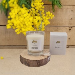 Bougie amande - mimosa...