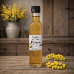 Vinaigre de cidre mimosa